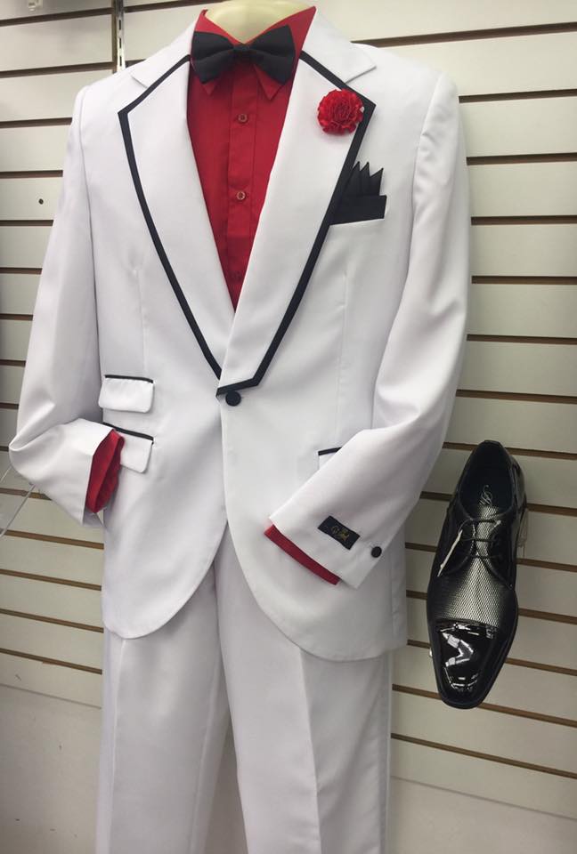 Slim fit men's suit