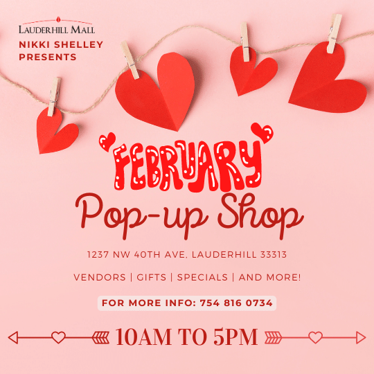 February Pop-Up Shop