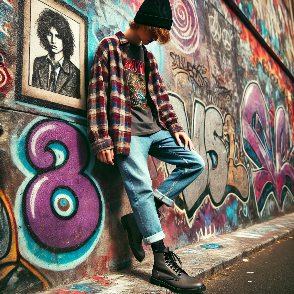 90s Fashion Style Plaid Flannel Shirts