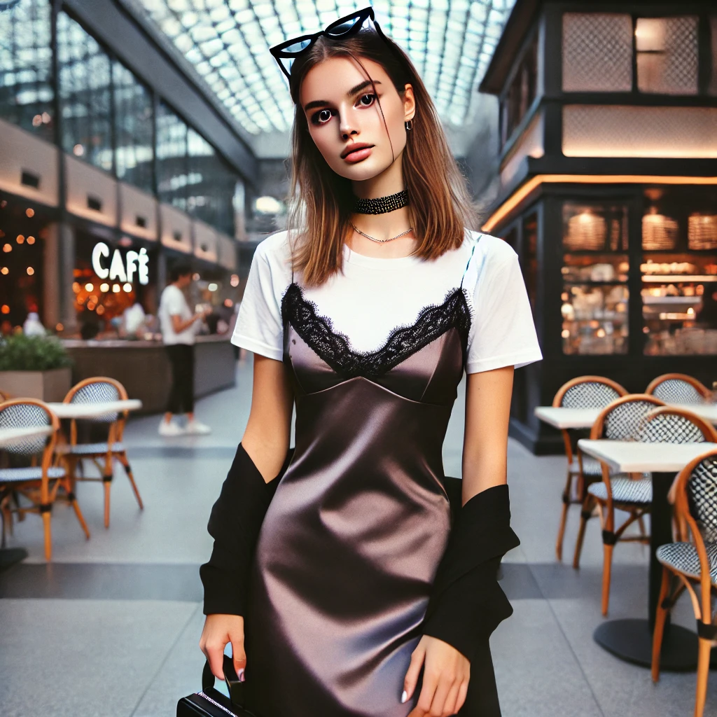 Slip Dresses Chokers