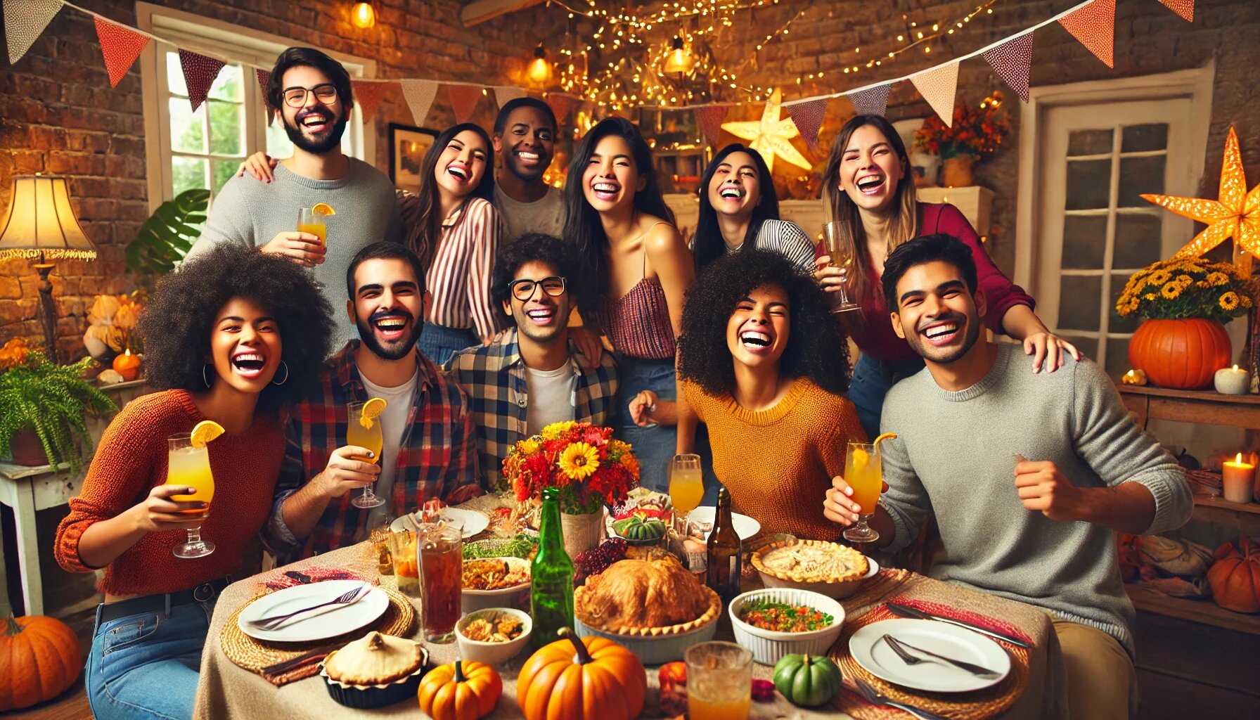 host the best Friendsgiving blog banner