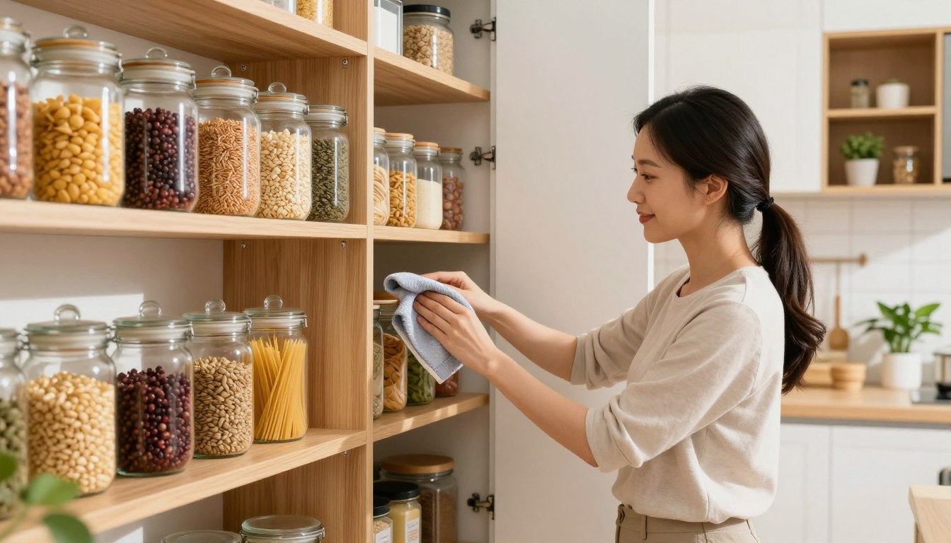 Pantry deep clean and restock strategies that save money and as emergency supplies