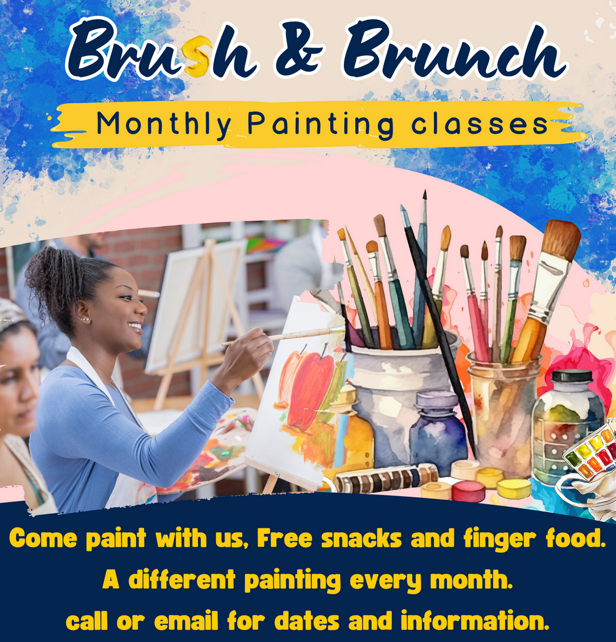 Monthly Painting classes