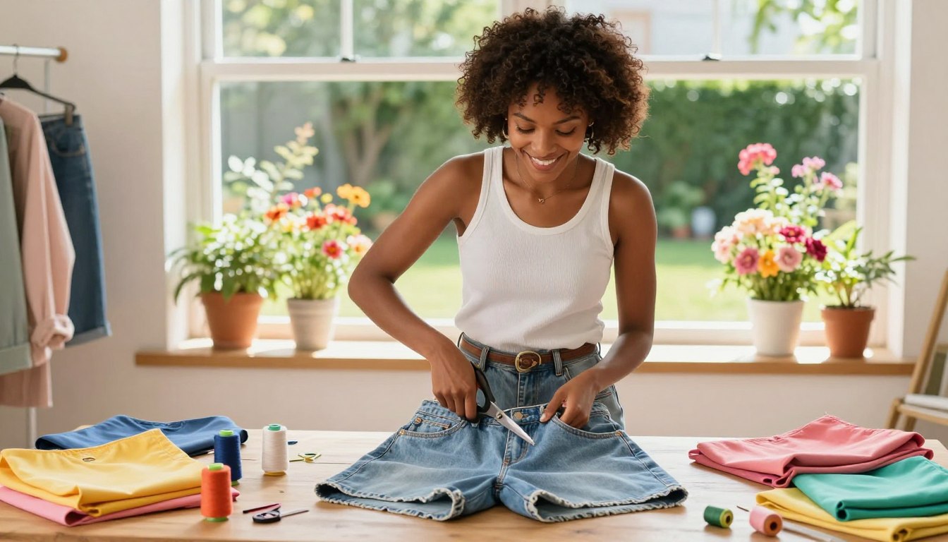 Create Summer Ready Bottoms from Spring Pants and Skirts