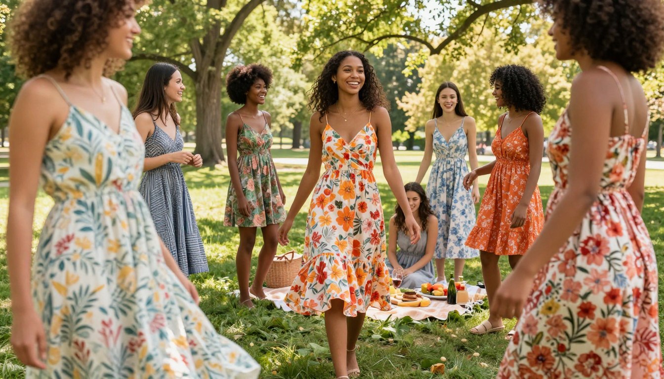 How to Transform Spring Dresses Into Lightweight Summer Dresses