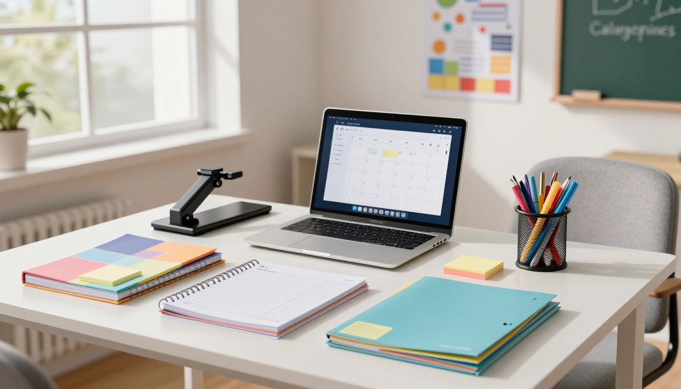 Organizational gear that actually helps learning